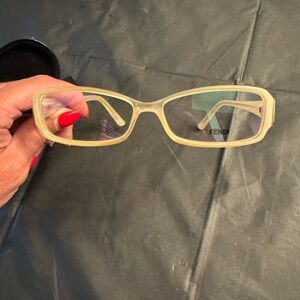 Fendi Beige Women's Glasses